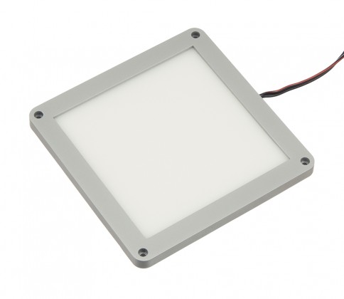 LED bodovka CIRAT 12V 3W bílá studená, alu anodovaný