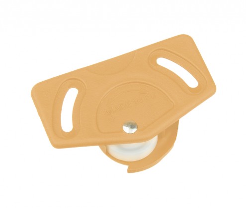 StrongLine plastové kování pro posuvné dveře spodní vozík béžová