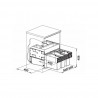 BLANCO 526211 Sorter Select II 60/4 Orga 2x15l+2x6l