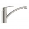 GROHE 30465DC0 Baterie VIA nízka výpusť supersteel