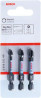 BOSCH 2608522491 Šroubovací bity Impact Control PH Power Bit, 3 ks