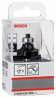 BOSCH 2608628456 Zaoblovací fréza, 6 mm, R1 6,3 mm, D 25,4, L 13,1 mm, G 54 mm