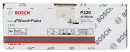 BOSCH 2608901123 Brusný papír C470, balení 50 ks 150 mm, P220