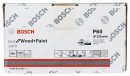 BOSCH 2608901125 Brusný papír C470, balení 50 ks, pr. 125 mm, P60