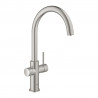 GROHE 31455DC1 Blue Home startovní sada C-výpusť Supersteel