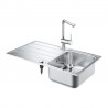 GROHE 31573SD1 Set K500 + Minta nerez ocel, kartáčovaná