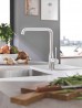 GROHE 30269DC0 Baterie Essence L-výpusť s perlátorem supersteel