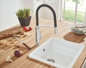 GROHE Baterie kuchyňská Concetto sprcha silikon chrom 31491000