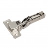 StrongHinges S5 závěs klip polonaložený, s tlumením, 110°, excentr, vrut