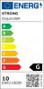 StrongLumio LED pásek neon "T" 4x10 mm 24V 9,6W (168 LED/m) IP67 bílá teplá