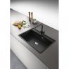 FRANKE Dřez MRG 610-72 RTL 760x510mm černá matná