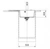 FRANKE Dřez CNG 611-78 TL/7 780x500mm sahara