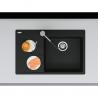FRANKE Dřez CNG 611-78 TL/7 780x500mm černá matná