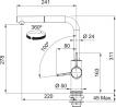 FRANKE Baterie FN 5541.424 Urban 2.0 kašmír