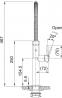 FRANKE Baterie FC 4170.503 Pescara Semi Pro celonerez antracit