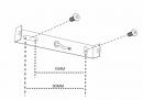 StrongLumio interiérové LED světlo Mini 600mm černá