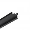 K-StrongLumio LED COB 24V 12W/m teplá,Corner černá,krytka mléčná,2m