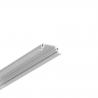 K-StrongLumio LED COB 24V 12W/m teplá,Groove stříbrná,krytka mléčná,2m