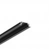 K-StrongLumio LED COB 24V 12W/m neutrální,Groove černá,krytka mléčná,2m
