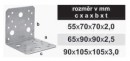TK-Úhelník kombinovaný bez prolisu 55x70x70x2mm