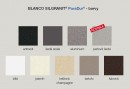 BLANCO 520515 Dřez Zia 5 S bez excentru Silgranit PuraDur bílá