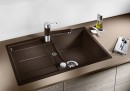 BLANCO 519088 Dřez Metra 45 S-F s excentrem Silgranit PuraDur kávová