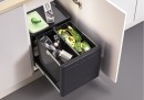BLANCO 517467 Sorter Select Botton Pro 45/2 Manuell výsuv ruční 2x13l
