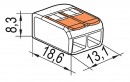 Wago svorka 2x2,5mm