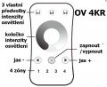 TL-dálkový ovladač dimLED OVS 4KR