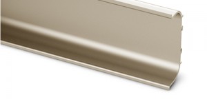 HETTICH 9210132 Úchytková lišta Canis C, L3500, imitace nerezi