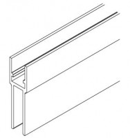 HAWA 21782 Junior posuvné interiérové kování 120kg krycí lišta 3m elox