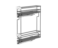 VIBO Galaxy, boční koš, 150mm, antracit, levá