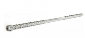 TK-vrut TopRoof 8x280mm válcová hlava TX40 zinek bílý