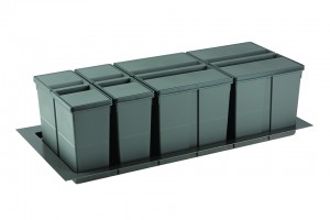 GOLLINUCCI Sorter 9XL System 1000mm 2x26l+2x11l antracit