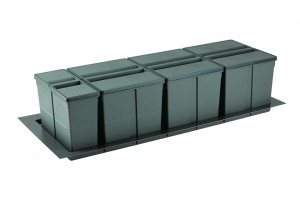 GOLLINUCCI Sorter 9XL System 1200mm 3x26l+1x11l antracit