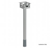 K-MILASEDIGN ST955/4x90 + ST501 spojovací hlava stříbrná