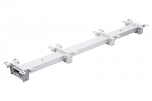 MILADESIGN MQ957/12 středový příčník Mobi-Q stříbrný