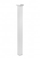 MILADESIGN MQ957/55-N noha k středovému příčníku Mobi-Q stříbrná