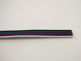 StrongLumio plochý RGBW kabel (pětilinka)
