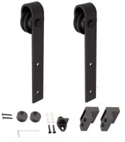StrongLine Barnio kování pro posuvné dveře Simple černá mat