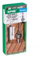 SPAX Step Drill 4mm pro terasové šrouby