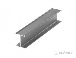 SEVROLL 03937 spojovací lišta H16 3m stříbrná