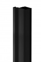 TULIP Gola vertikální profil boční 4,5m černý matný