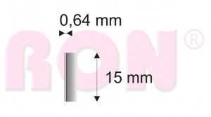 Hřebík Pin 6/15  20 000 ks