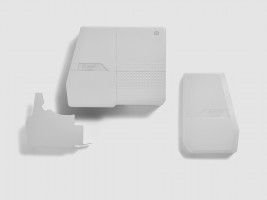 KES krytky FREEflap šedé s logem Kesseböhmer eTouch