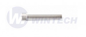 Šroub nábytkový DIN 912 8.8 válcová hlava imbus M10x25 zinek bílý