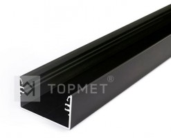 StrongLumio profil LED Lowi alu černý 2000mm