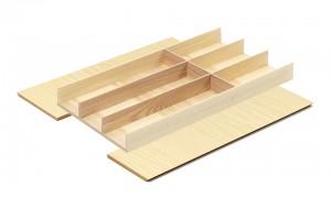 KES 009201 LiniQ příborník sada 260-460x472mm světlý dub