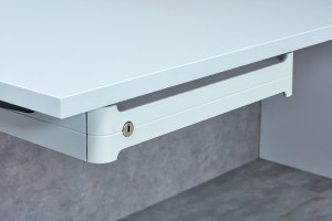 BBP Zásuvka pod stůl OrgaWork včetně plnovýsuvů s dotahem bílá