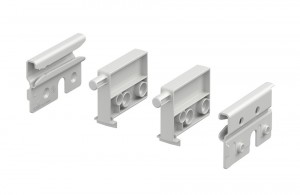 HETTICH 9257725 Aretace pro výsuvnou polici, bílá